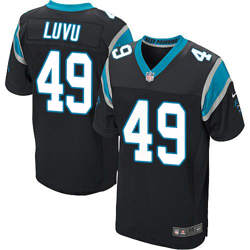 wholesale Panthers #49 Frankie Luvu Black Team Color Men\'s Stitched NFL Vapor Untouchable Elite Jersey wholesale Panthers #49 Frankie Luvu Black Team Color Men\'s Stitched NFL Vapor Untouchable Elite Jersey